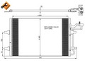 Радиатор кондиционера Volvo C30/C70/S40 (07)